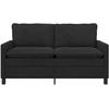 Sofa Juoda 156 x 81 x 87,5 cm Aksomas