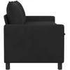 Sofa Juoda 156 x 81 x 87,5 cm Aksomas