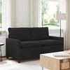 Sofa Juoda 156 x 81 x 87,5 cm Aksomas