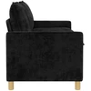 Sofa Juoda 156 x 81 x 87,5 cm Poliesteris