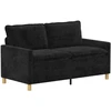 Sofa Juoda 156 x 81 x 87,5 cm Poliesteris