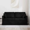 Sofa Juoda 158 x 78 x 80 cm Aksomas