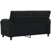Sofa Juoda 174 x 85 x 93 cm Aksomas