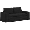 Sofa Juoda 182 x 80 x 82 cm Metalas