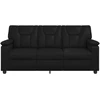 Sofa Juoda 191 x 85 x 93 cm Dirbtinė oda