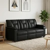 Sofa Juoda 191 x 85 x 93 cm Dirbtinė oda