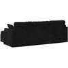 Sofa Juoda 228 x 134 x 80 cm Aksomas