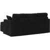 Sofa Juoda 178 x 134 x 80 cm Aksomas