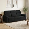 Sofa Juoda 214 x 90 x 95 cm Audinys