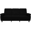 Sofa Juoda 214 x 90 x 95 cm Audinys