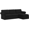 Sofa Juoda 215 x 138 x 80 cm Metalas