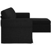 Sofa Juoda 215 x 138 x 80 cm Metalas