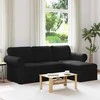 Sofa Juoda 215 x 138 x 80 cm Metalas