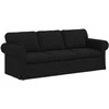 Sofa Juoda 215 x 82 x 80 cm Metalas