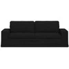 Sofa Juoda 222 x 80 x 82 cm Metalas