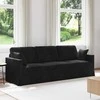Sofa Juoda 228 x 78 x 80 cm Aksomas