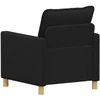 Sofa Juoda 76 x 81 x 87,5 cm Audinys