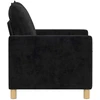 Sofa Juoda 76 x 81 x 87,5 cm Poliesteris