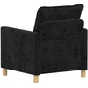 Sofa Juoda 76 x 81 x 87,5 cm Poliesteris