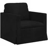 Sofa Juoda 78 x 78 x 80 cm Aksomas