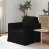 Sofa Juoda 78 x 78 x 80 cm Aksomas