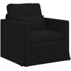 Fotelis Sofa Juoda 78 x 78 x 80 cm Metalas