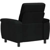 Sofa Juoda 95 x 90 x 95 cm Audinys