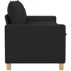 Sofa Juoda Audinys