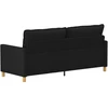 Sofa Juoda Audinys
