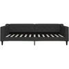 Lova Sofa, juodos spalvos, 100x200cm, audinys