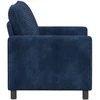 Sofa Jūrinė mėlyna 126 x 81 x 87,5 cm Poliesteris