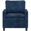 Sofa Jūrinė mėlyna 76 x 81 x 87,5 cm Poliesteris