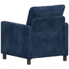 Sofa Jūrinė mėlyna 76 x 81 x 87,5 cm Poliesteris