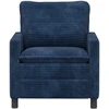 Sofa Jūrinė mėlyna 76 x 81 x 87,5 cm Poliesteris