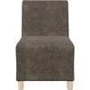 Modulinis sofa vienetas be rankų 3 pcs Tamsiai pilka