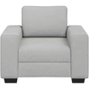 Sofa-kėdė, debesų pilka, 100x77x82 cm, audinys