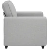 Sofa-kėdė, debesų pilka, 100x77x82 cm, audinys