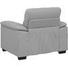 Sofa-kėdė, debesų pilka, 100x81x84 cm, audinys