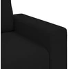 Sofa-kėdė, juoda, 100x77x82 cm, audinys