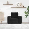 Sofa-kėdė, juoda, 100x78x84 cm, aksominis