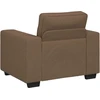 Sofa-kėdė, ruda, 100x77x82 cm, audinys