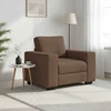 Sofa-kėdė, ruda, 100x77x82 cm, audinys