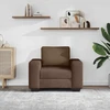 Sofa-kėdė, ruda, 100x77x82 cm, audinys