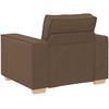 Sofa-kėdė, ruda, 100x78x84 cm, audinys