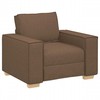 Sofa-kėdė, ruda, 100x78x84 cm, audinys