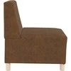 Modulinis sofa vienetas be rankų 2 pcs Ruda 55 x 74 x 82 cm
