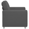Sofa-kėdė, tamsiai pilka, 100x77x82 cm, velvetas, audinys