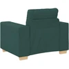 Sofa-kėdė, tamsiai žalia, 100x78x80cm, audinys