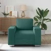 Sofa Kėdė Tamsiai žalia 100 cm audinys