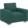 Sofa Kėdė Tamsiai žalia 100 cm audinys